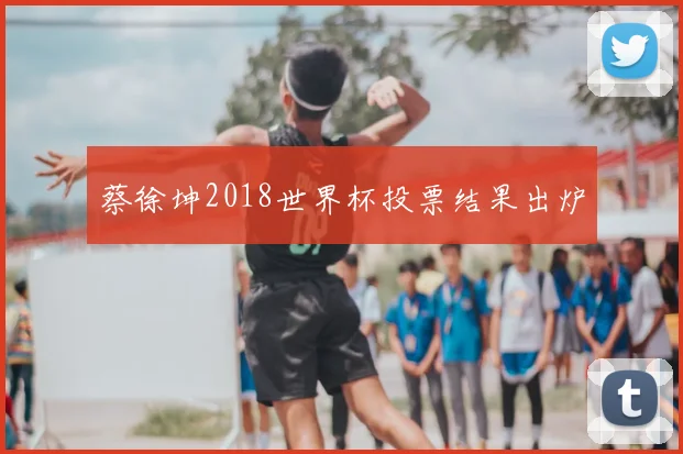 蔡徐坤2018世界杯投票结果出炉