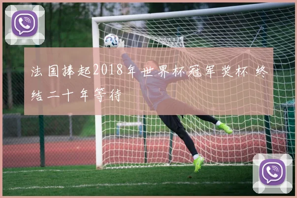 法国捧起2018年世界杯冠军奖杯 终结二十年等待